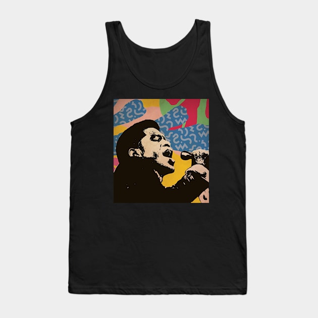 Vintage Poster - James Brown Style Tank Top by Pickle Pickle